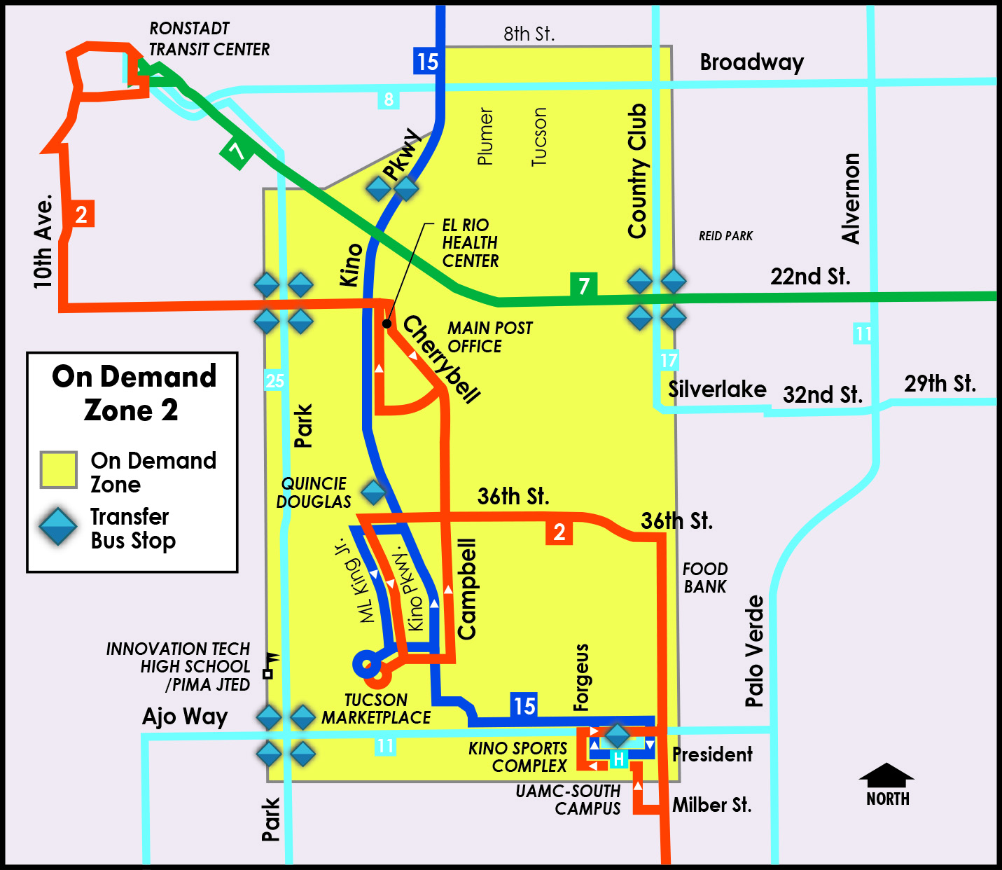 map of zone 2