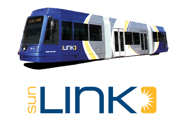 sun link vehicle and logo